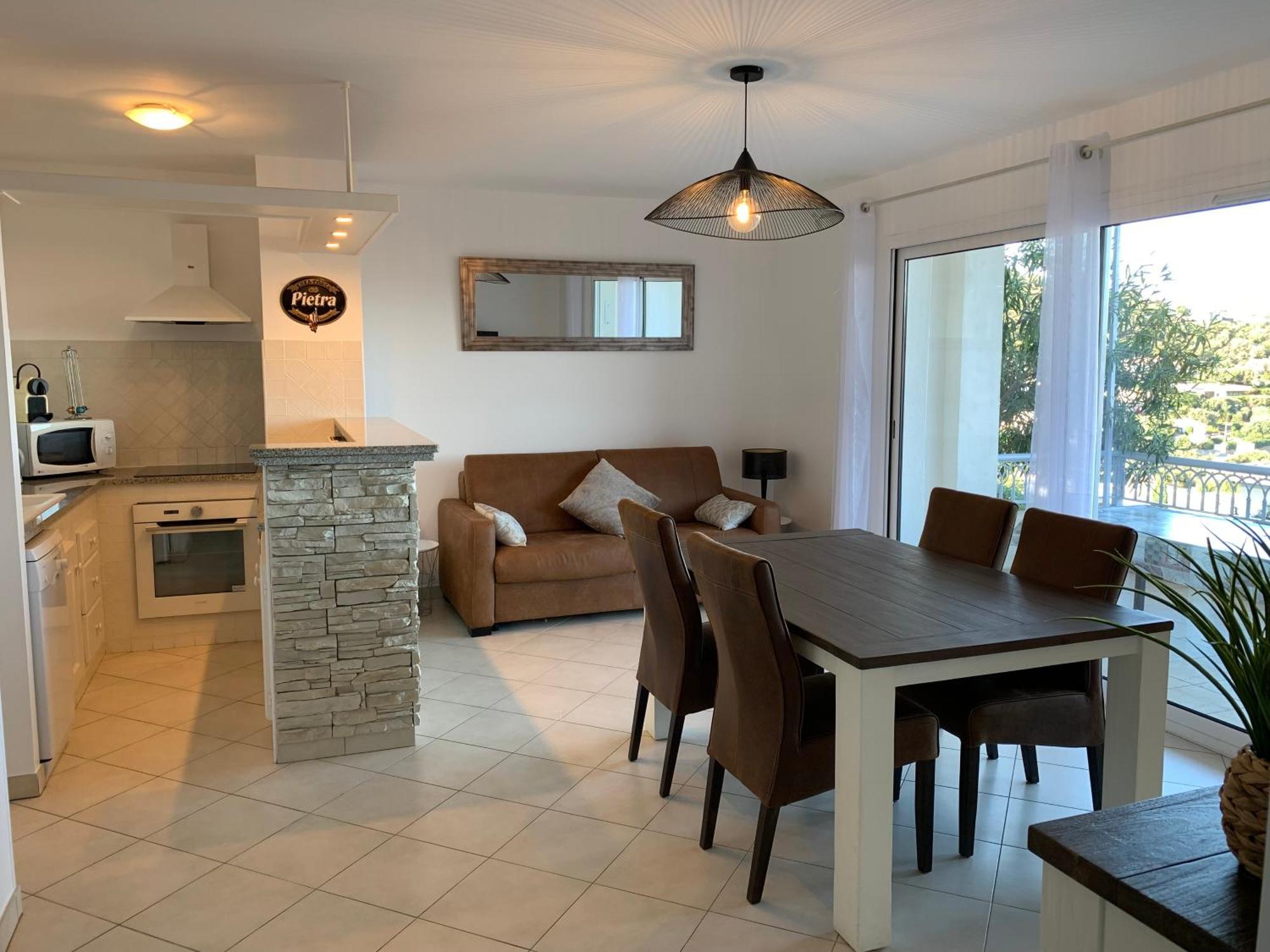 T2 Clim 54M2, 17M2 De Terrasse Tres Belle Vue Mer LʼÎle-Rousse Eksteriør billede
